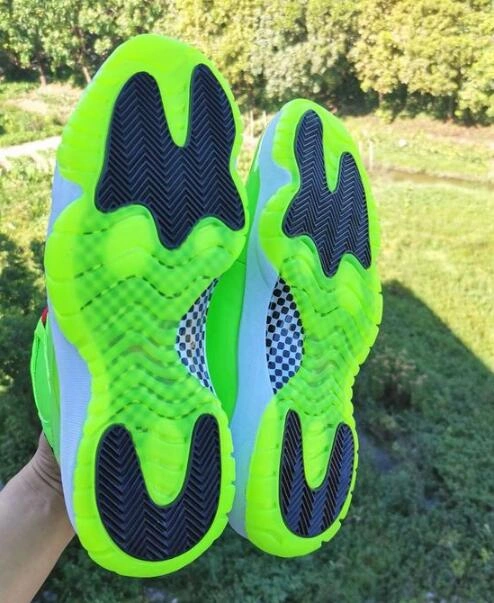 Air Jordan 11 Green Powder Women