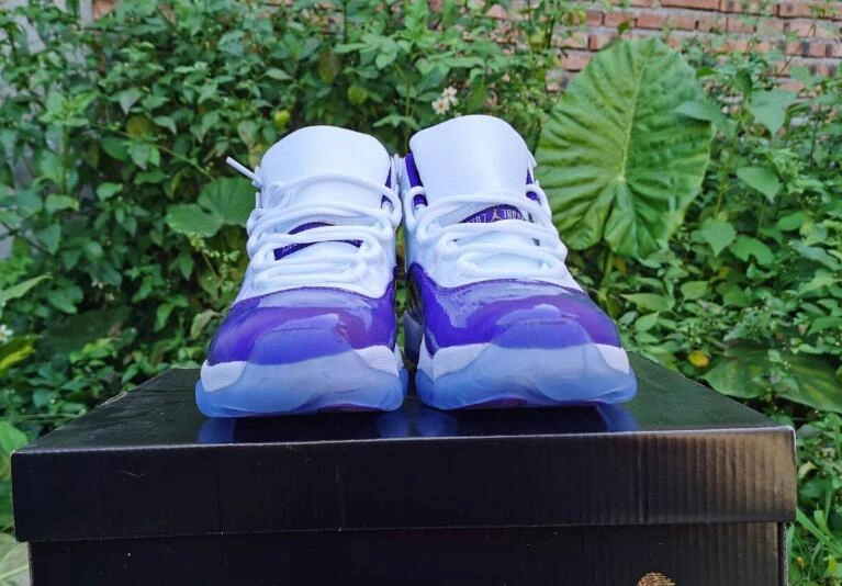Air Jordan 11 Kobe White Purple-1
