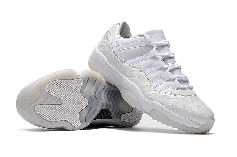 Air Jordan 11 Low GS "Frost White"-1