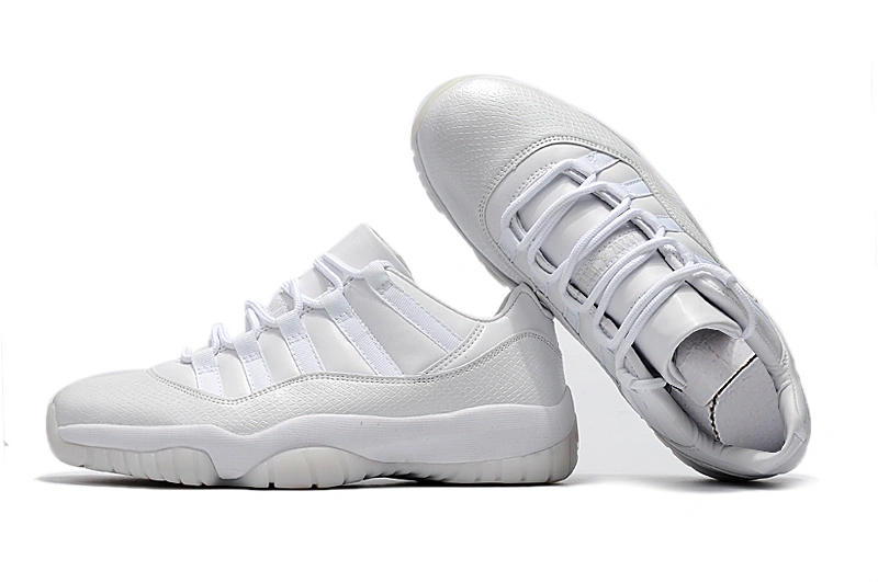 Air Jordan 11 Low GS "Frost White"-1