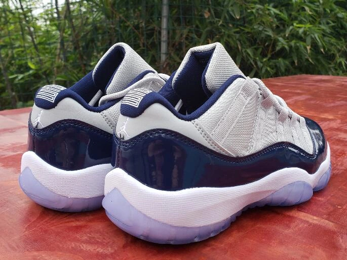 Air Jordan 11 Low Navy Blue-1