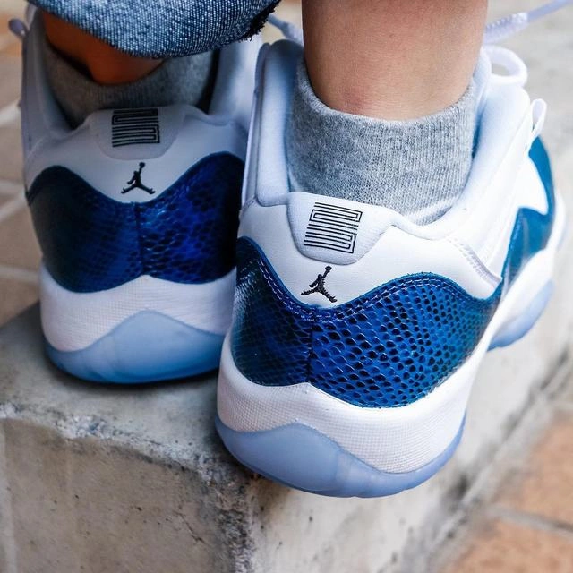 Air Jordan 11 Low Snakeskin-1