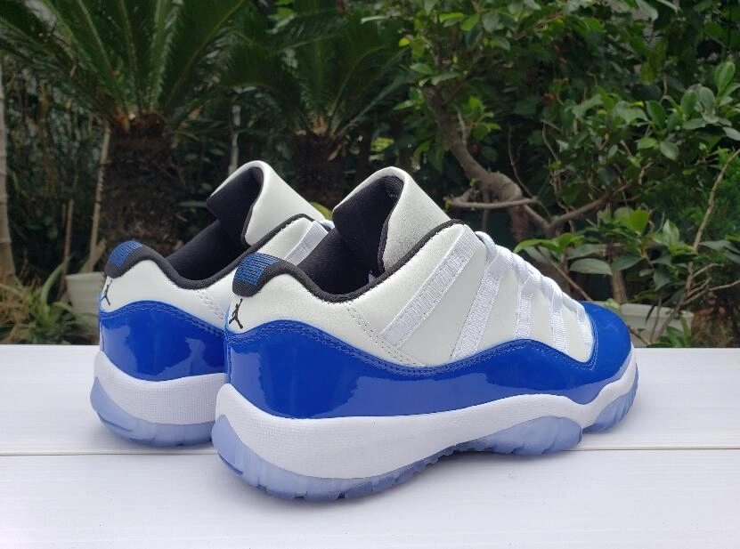 Air Jordan 11 Low White Blue For Women
