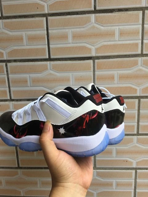 Air Jordan 11 Universe White Black-1