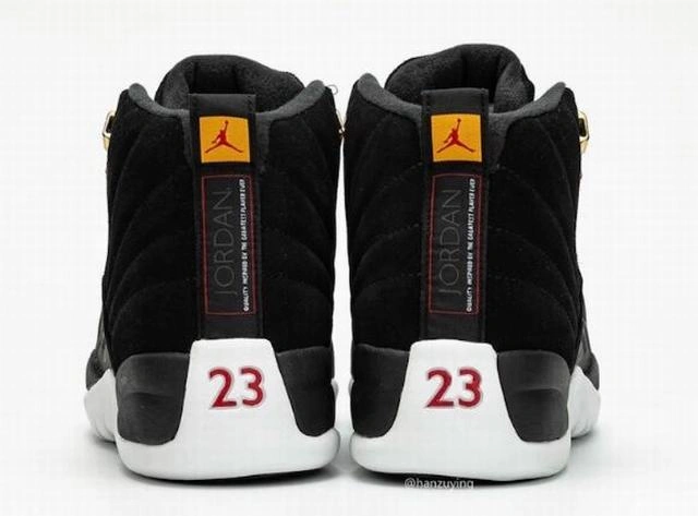 Air Jordan 12 Black White New-1