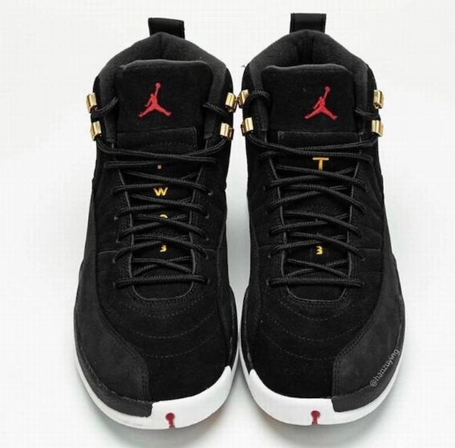 Air Jordan 12 Black White New-1