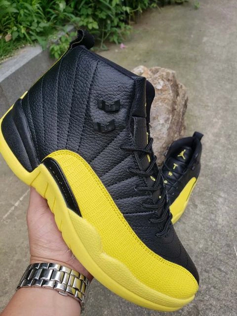 Air Jordan 12 Bumblebee Yellow Black