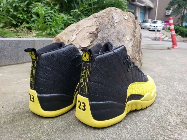 Air Jordan 12 Bumblebee Yellow Black