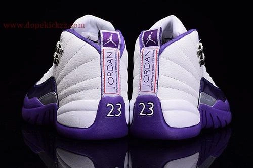 Air Jordan 12 GS “Kings” Purple White-1