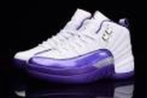 Air Jordan 12 GS “Kings” Purple White-1