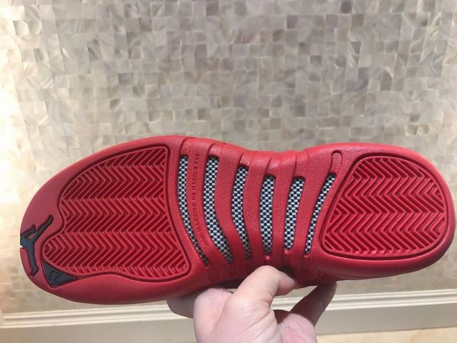 Air Jordan 12 GS Red Suede