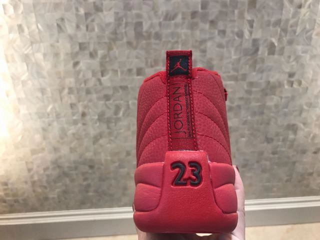 Air Jordan 12 GS Red Suede