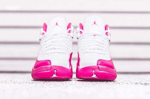 Air Jordan 12 GS Vivid Pink-1