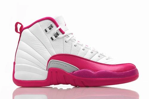 Air Jordan 12 GS Vivid Pink-1