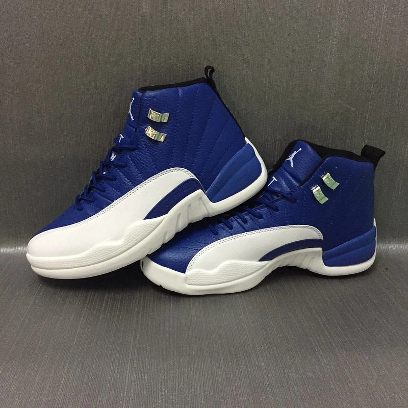 Air Jordan 12 Retro Dark Blue White