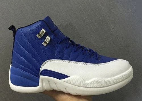 Air Jordan 12 Retro Dark Blue White