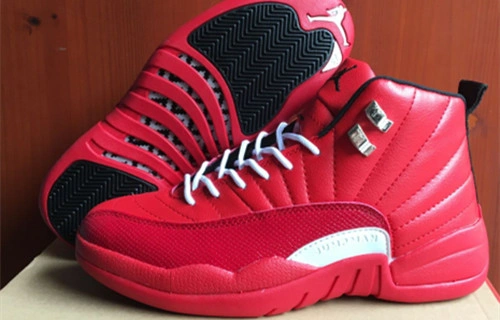 Air Jordan 12 Retro Red Silver