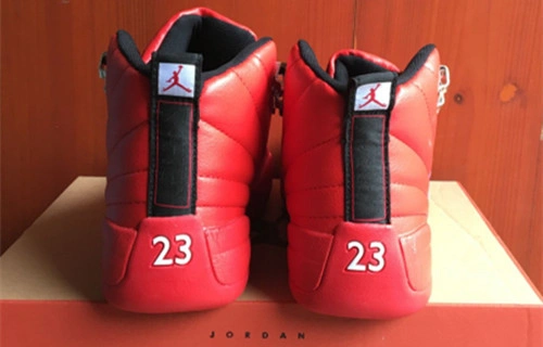 Air Jordan 12 Retro Red Silver