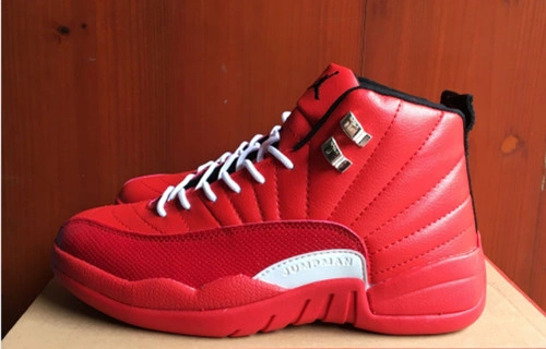 Air Jordan 12 Retro Red Silver