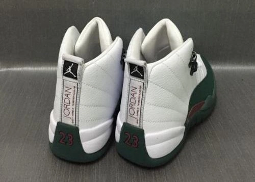 Air Jordan 12 Retro White Dark Green