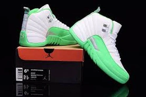 Air Jordan 12 Retro White Green NBA -2