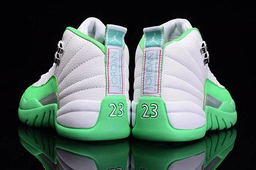 Air Jordan 12 Retro White Green NBA -2