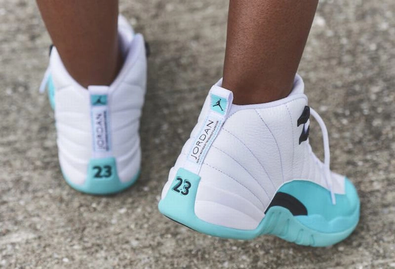 Air Jordan 12 Women Light Aqua-1