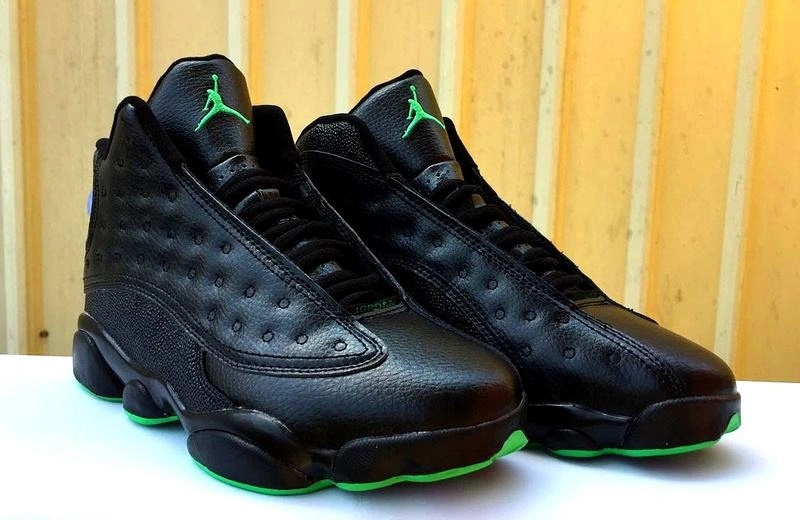 Air Jordan 13 Black Green-1