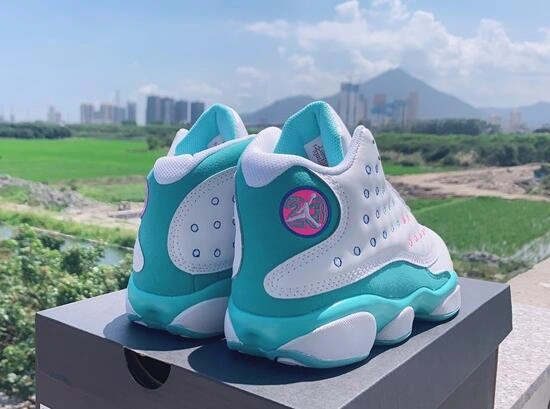 Air Jordan 13 GS Aurora Green-1