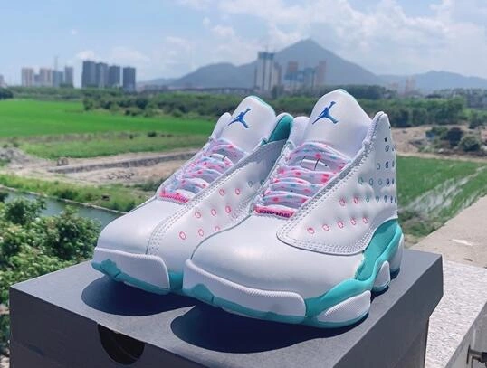 Air Jordan 13 GS Aurora Green-1