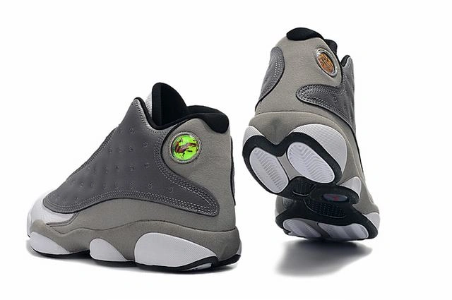 Air Jordan 13 Light Gray White-01