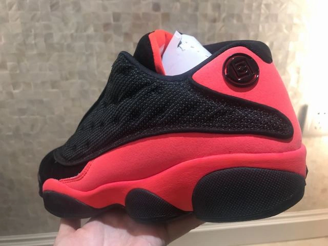 Air Jordan 13 Low Black Red-1