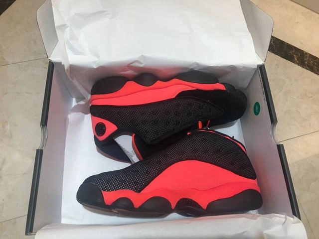 Air Jordan 13 Low Black Red-1