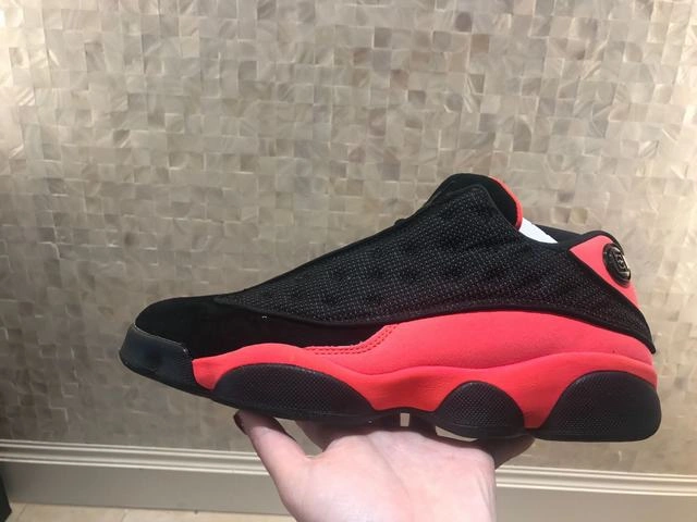 Air Jordan 13 Low Black Red-1