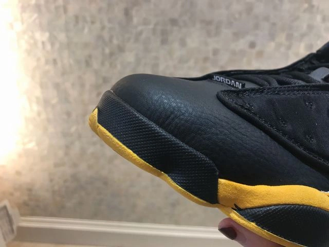 Air Jordan 13 Retro Black yellow-1