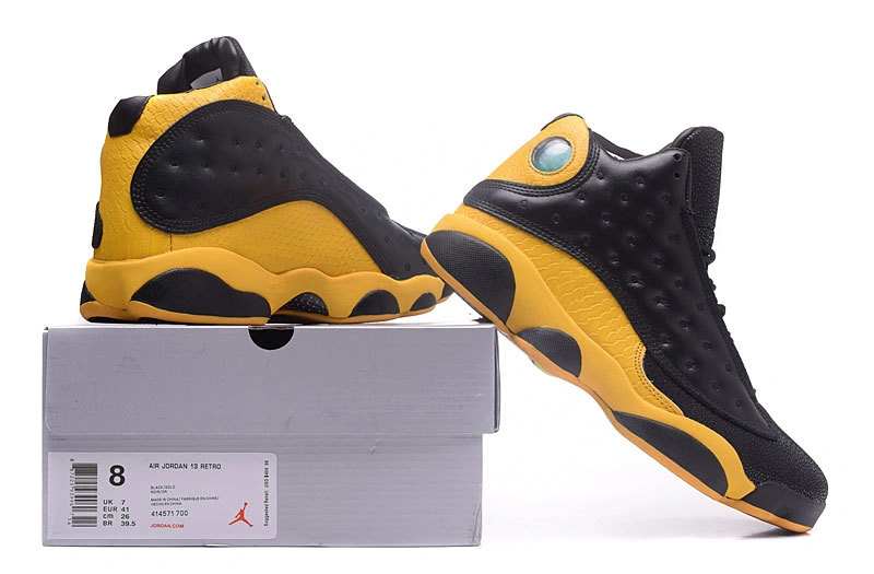 Air Jordan 13 Retro Yellow Black-1