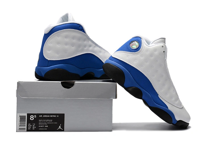 Air Jordan 13 White Blue-01