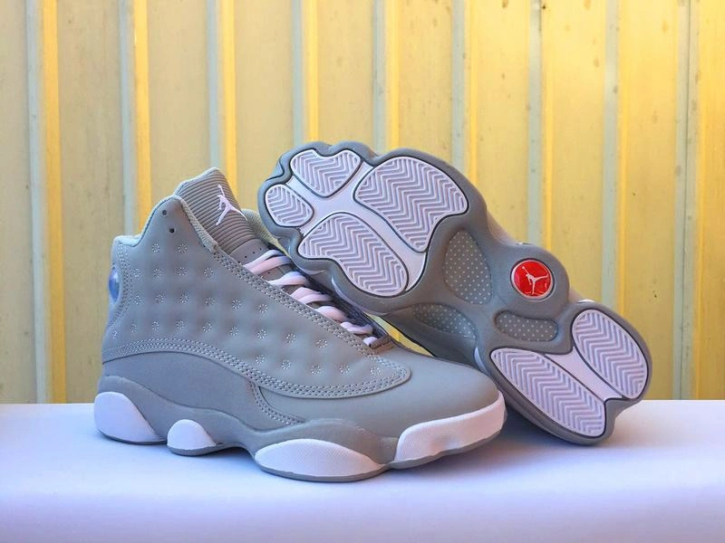 Air Jordan 13 White Gray-01