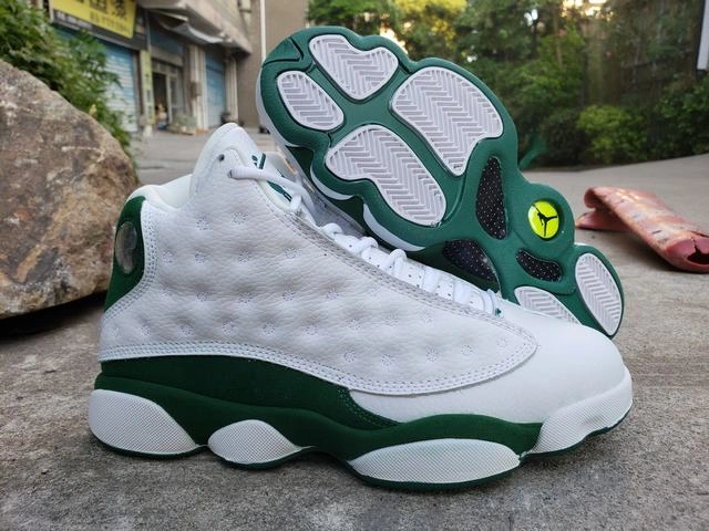 Air Jordan 13 White Green-1