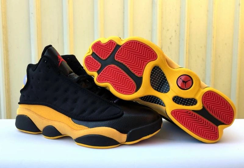 Air Jordan 13 Yellow Black-1