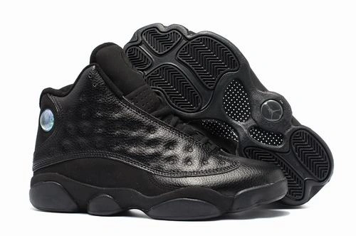 Air Jordan 13 retro all black-1