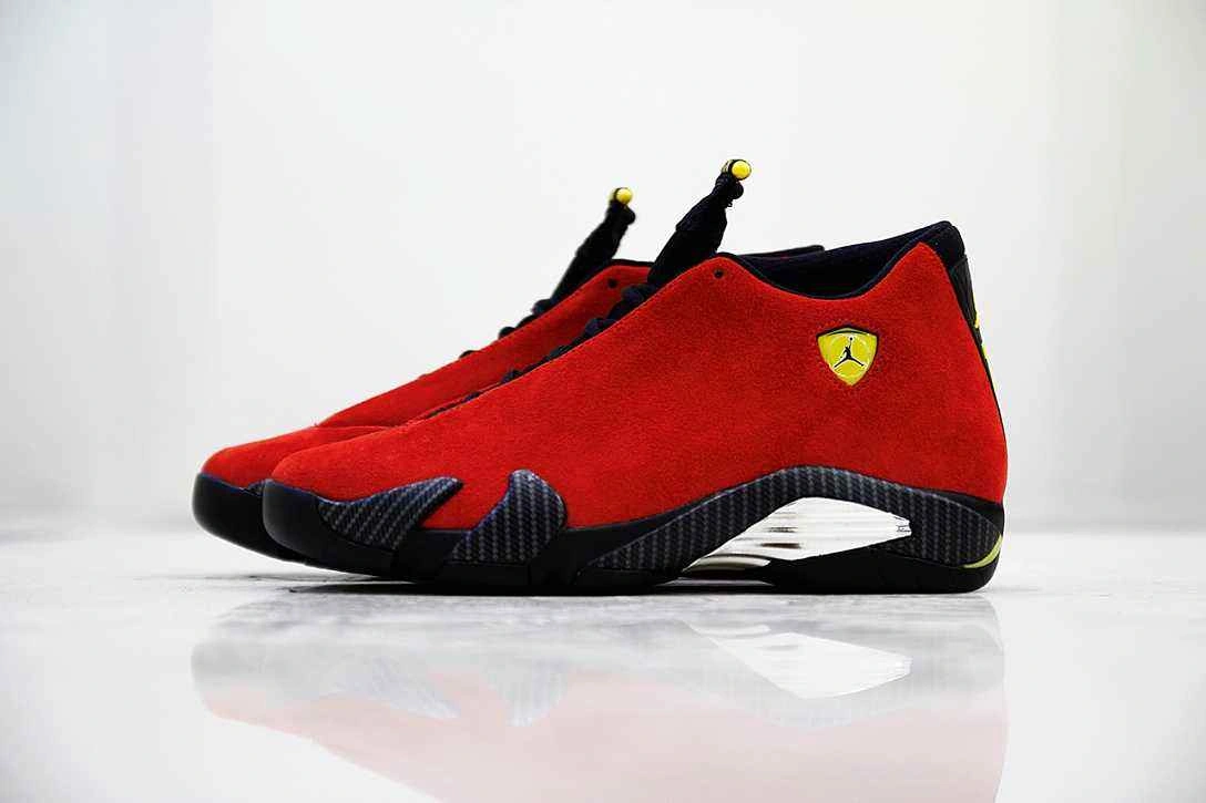 Air Jordan 14 High All Red-1