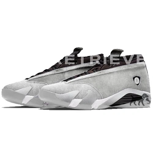 Air Jordan 14 Low WMNS Metallic Silver