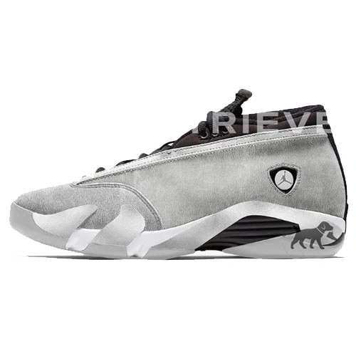 Air Jordan 14 Low WMNS Metallic Silver