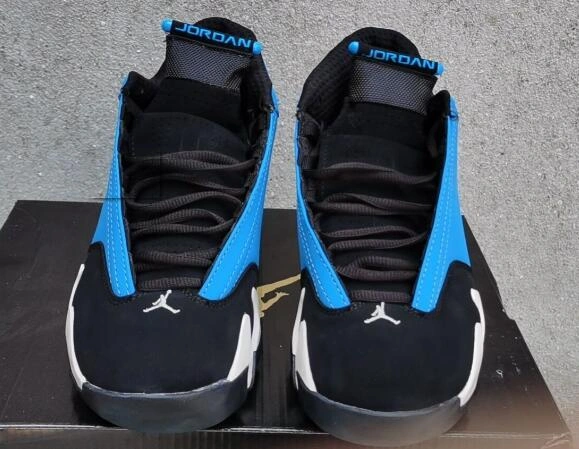 Air Jordan 14 Royal Blue Black-1