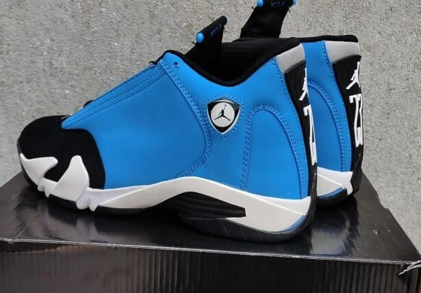 Air Jordan 14 Royal Blue Black-1