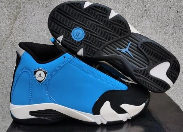 Air Jordan 14 Royal Blue Black-1