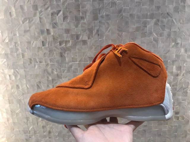 Air Jordan 18 Orange -1