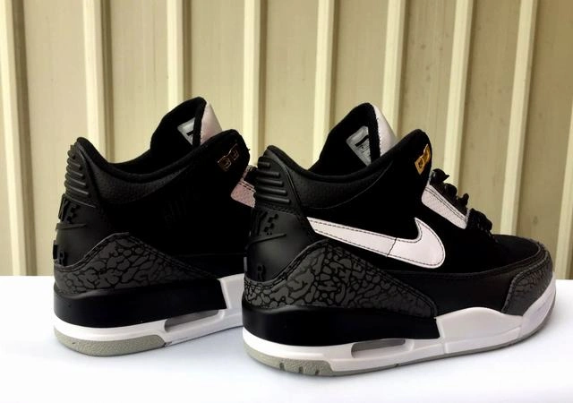 Air Jordan 3 Black Cement 3M Reflective-1