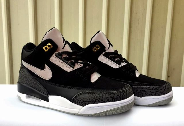 Air Jordan 3 Black Cement 3M Reflective-1